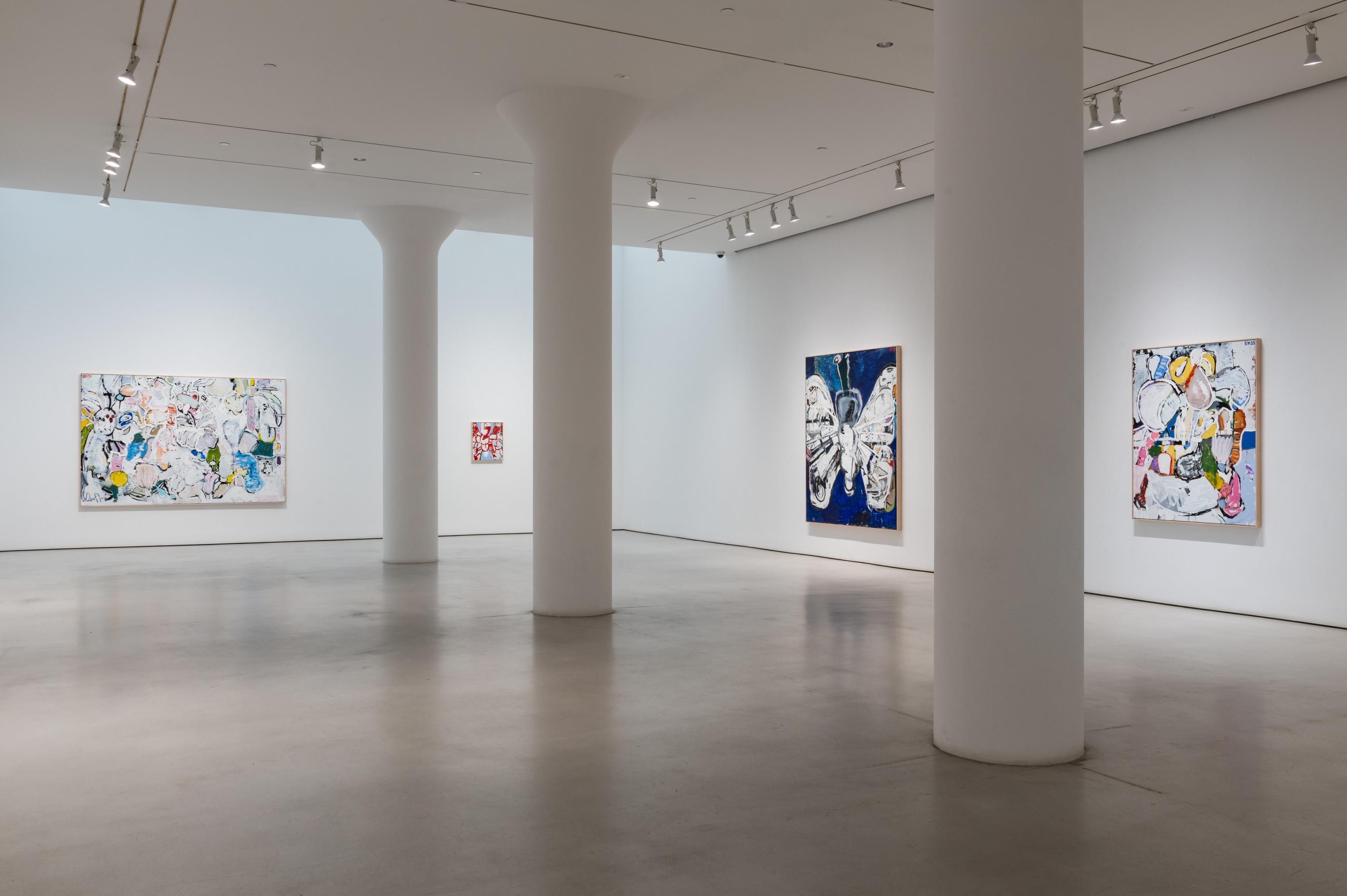 Eddie Martinez Installation view of&nbsp;Wavelengths at Mitchell-Innes &amp;amp; Nash, New York, 2024