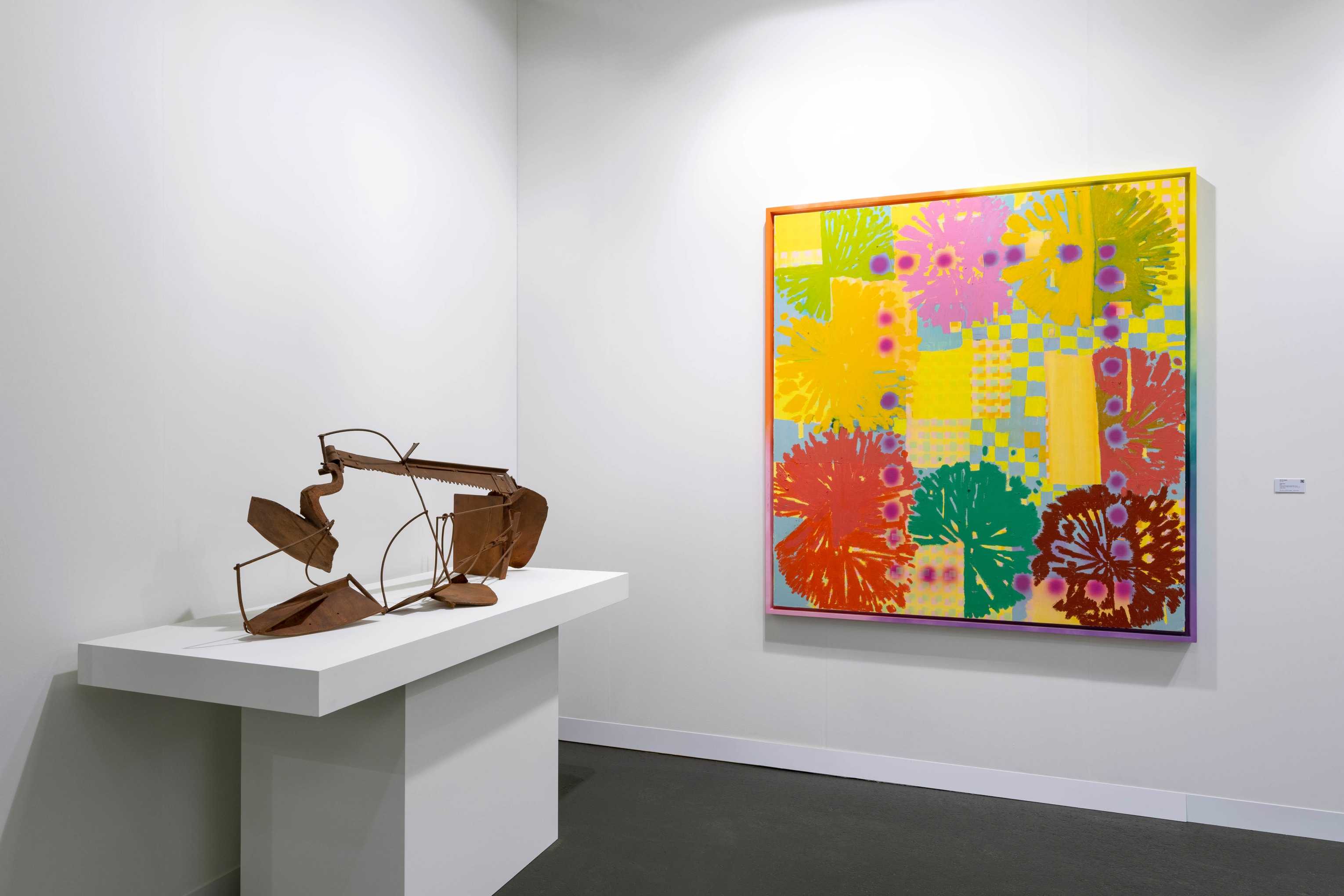 Installation view of Mitchell-Innes &amp;amp; Nash at Art Basel, Switzerland, 2023