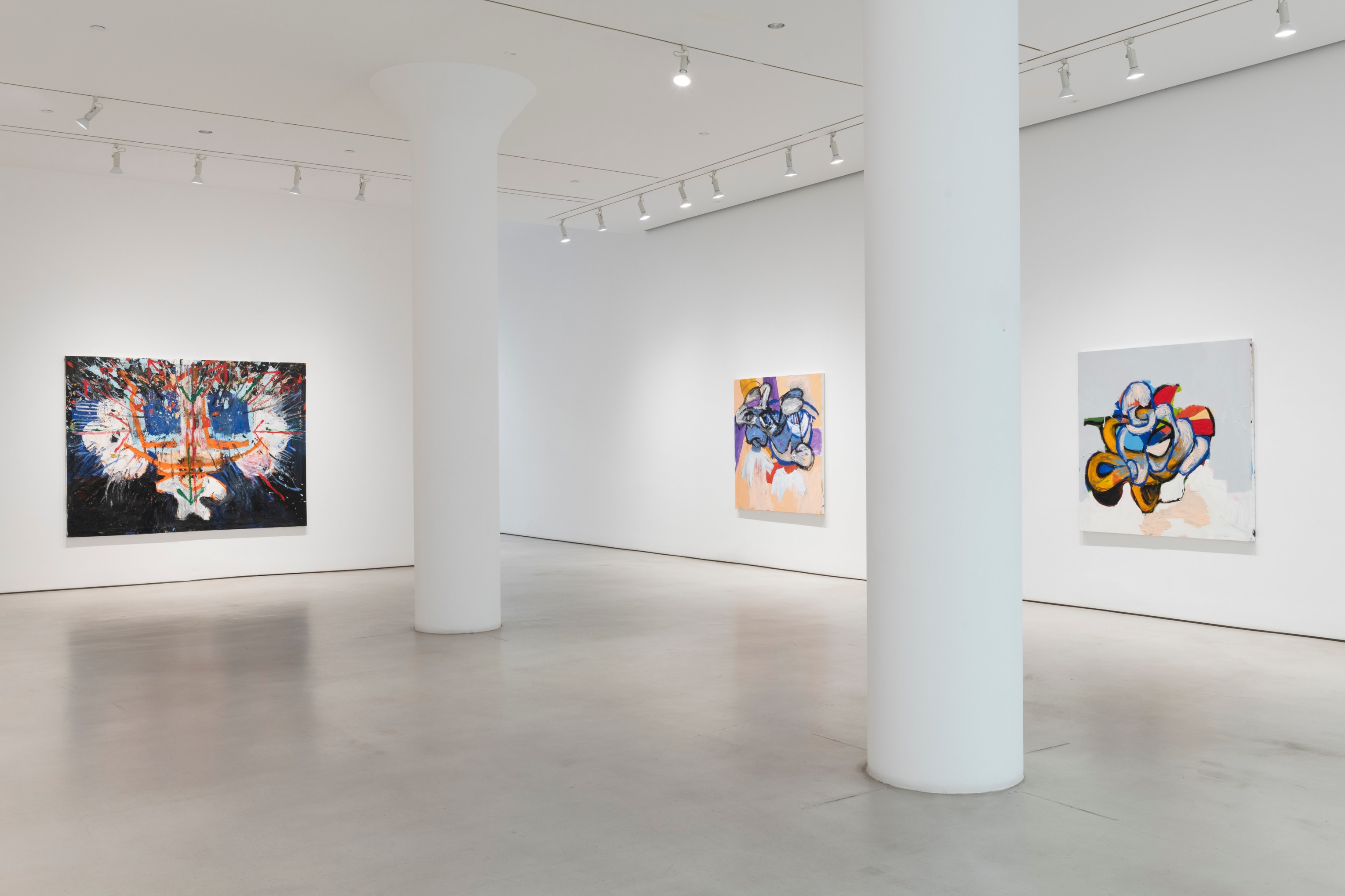 Gerasimos Floratos Installation view of X-ing at Mitchell-Innes & Nash, New York, 2023