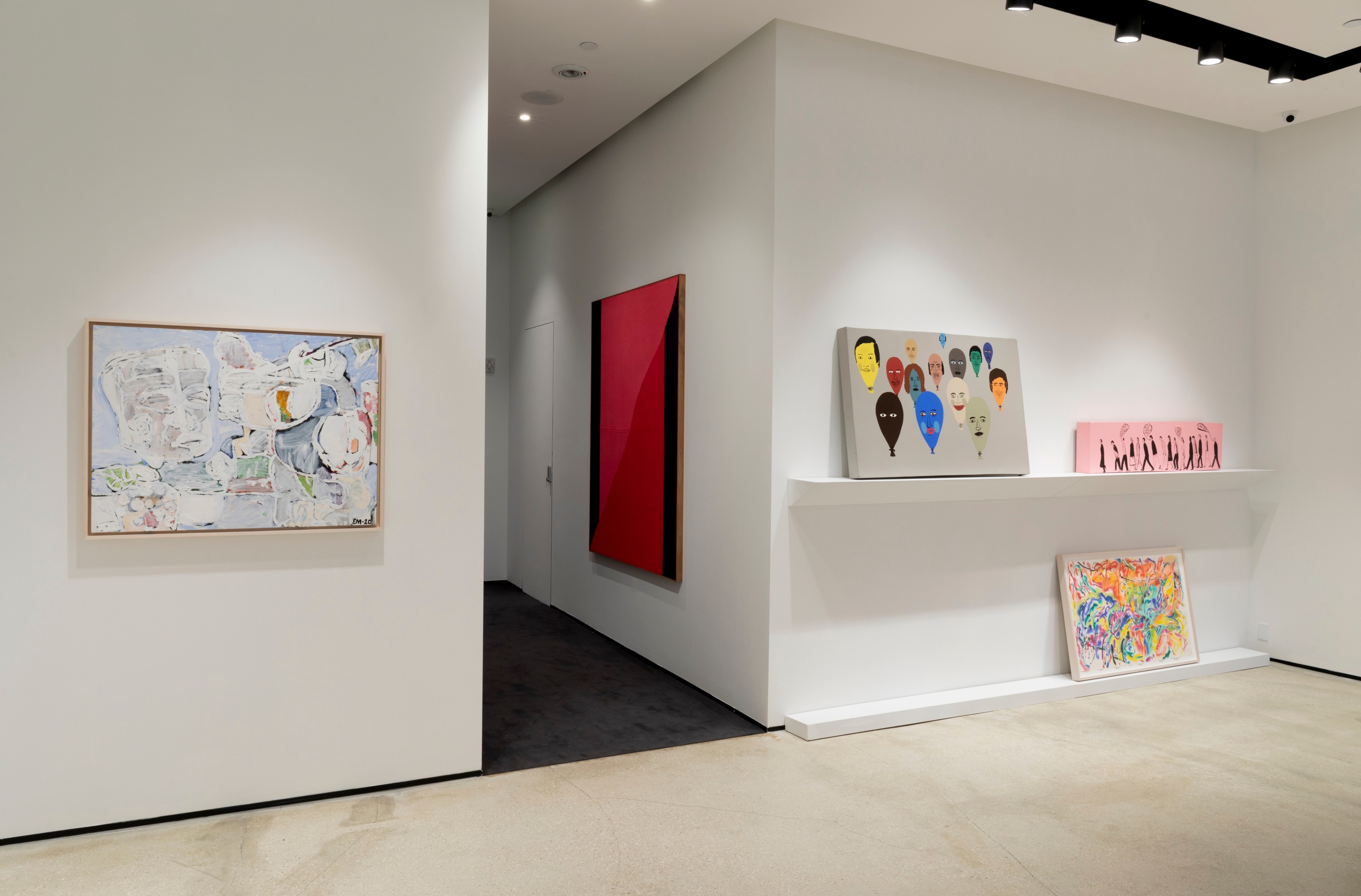Installation view of Mitchell-Innes & Nash in Miami Design District, Miami, Florida, 2020