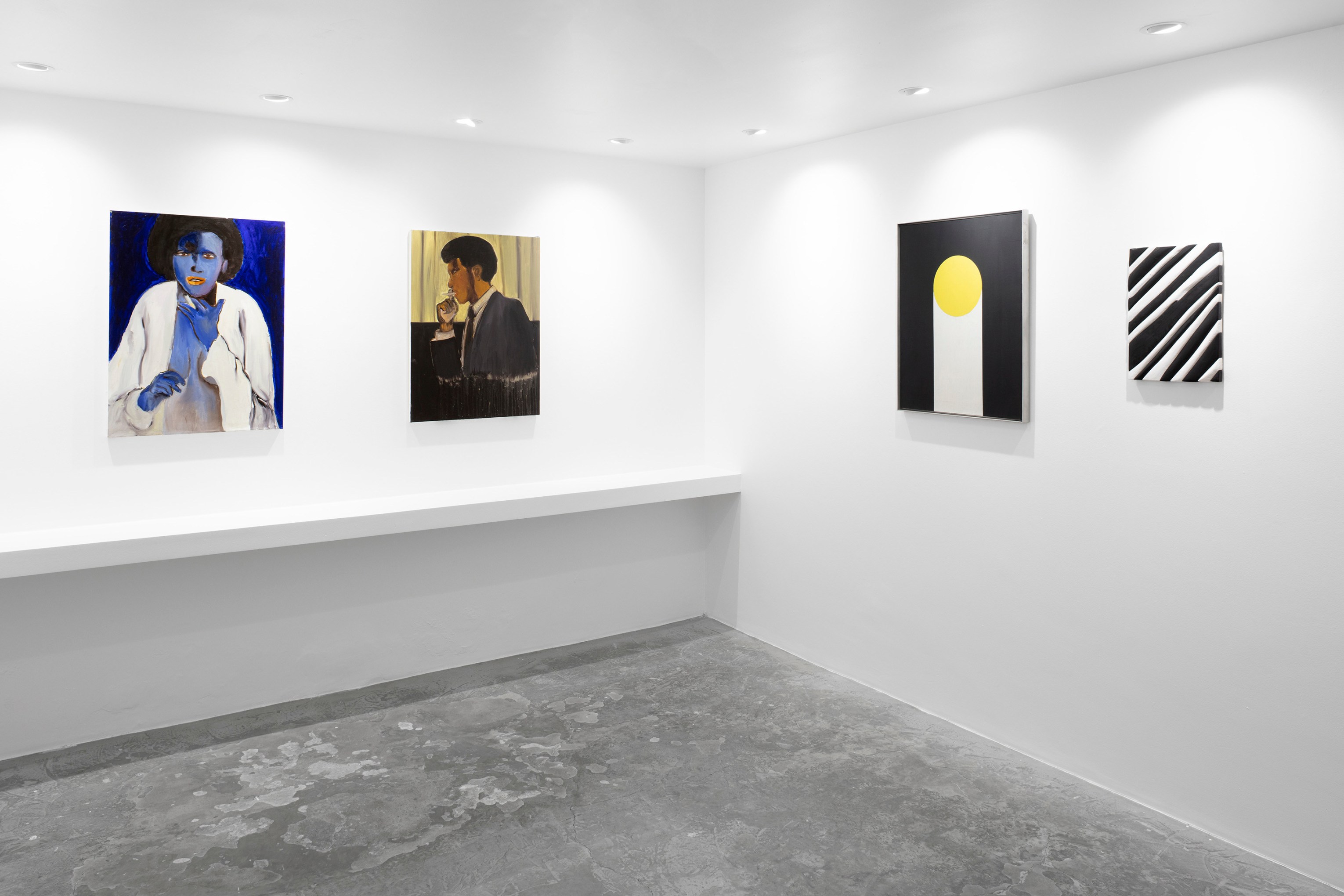 Installation view of Olvido, Sombra, Nada at Mitchell-Innes & Nash, Mexico City, 2022