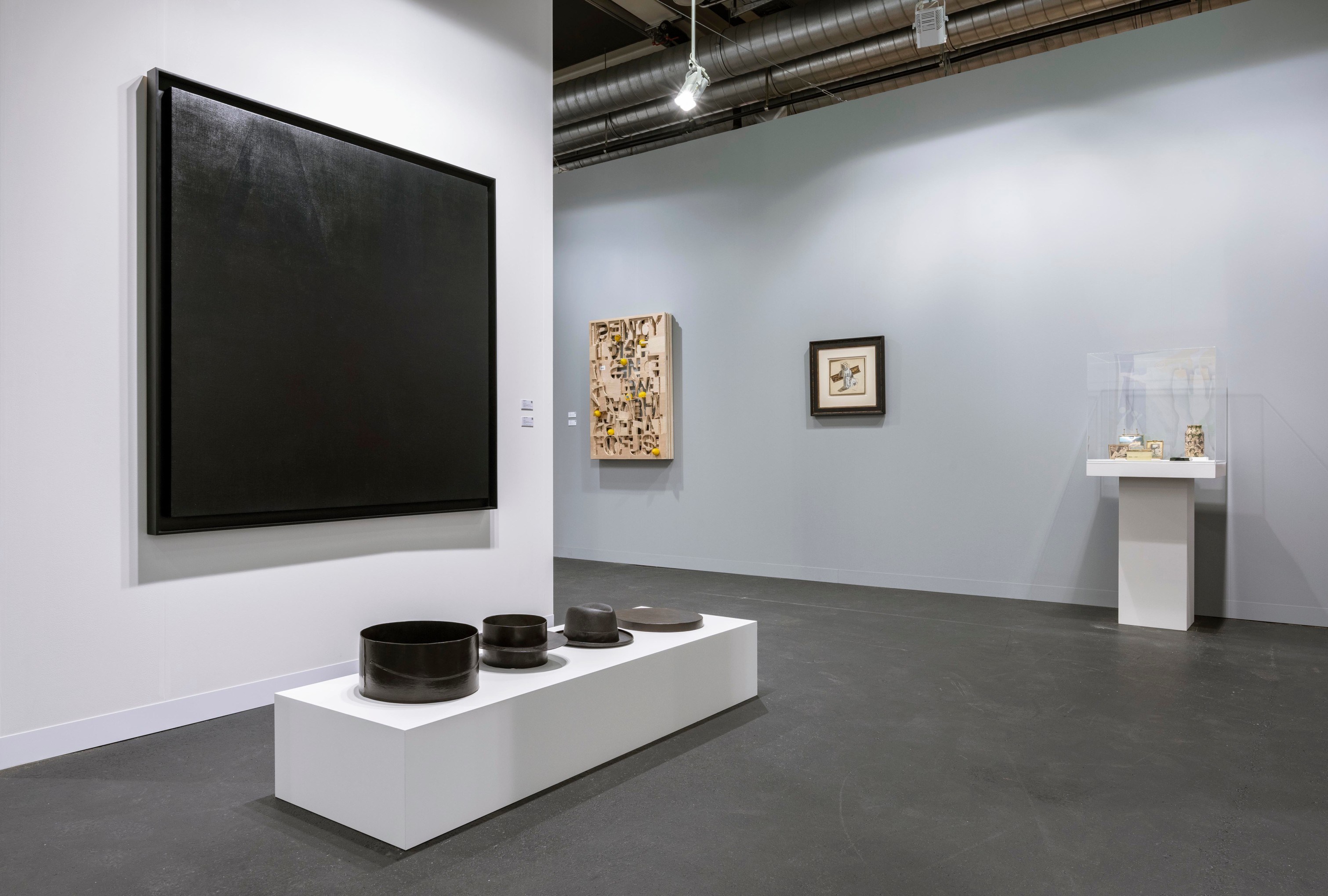 Installation view of Mitchell-Innes &amp;amp; Nash at Art Basel, Switzerland, 2023