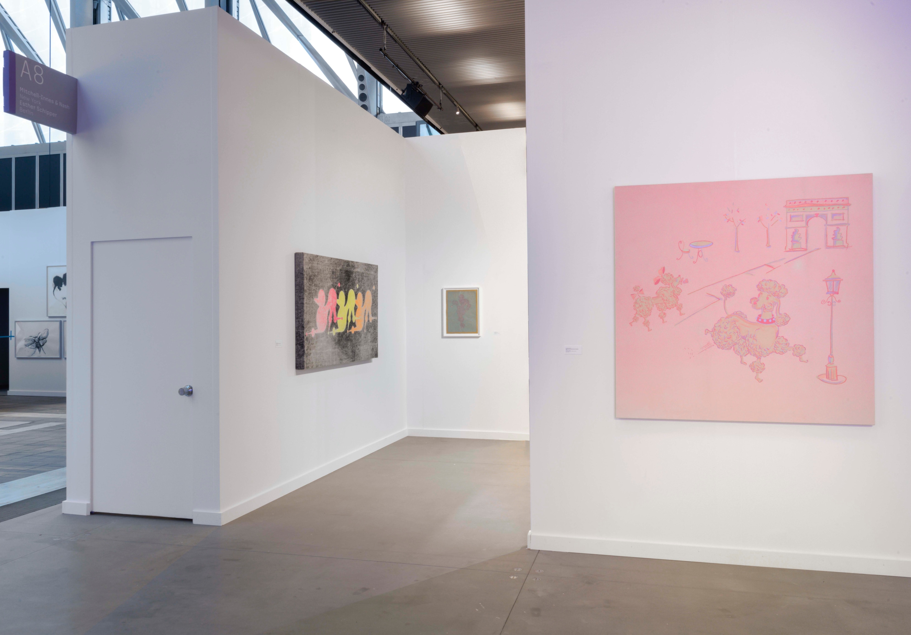 Installation view of Mitchell-Innes & Nash in Frieze New York, New York, 2021