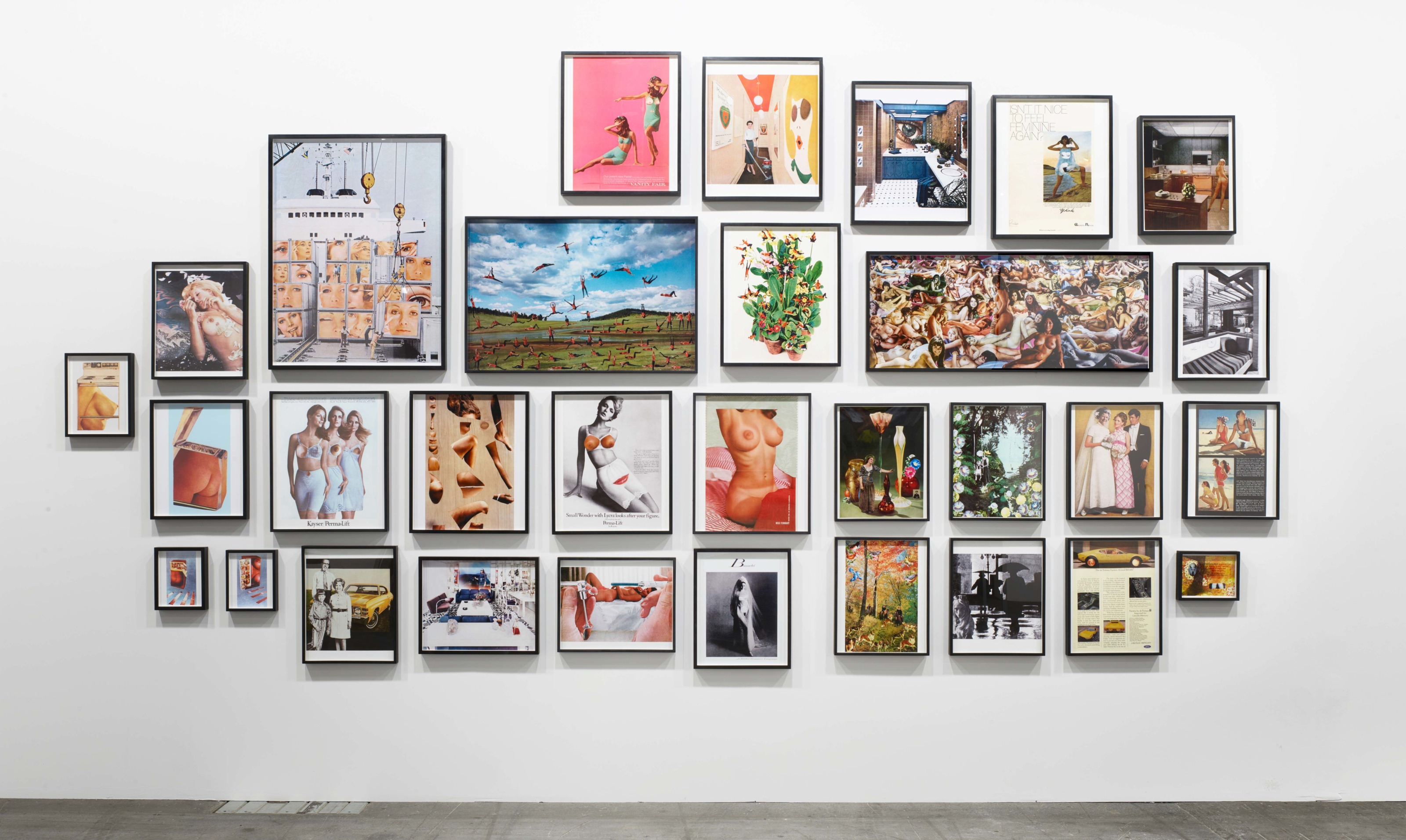 Martha Rosler, Body Beautiful, or Beauty Knows No Pain (ca. 1966–1972) at Art Basel Unlimited, Switzerland, 2022