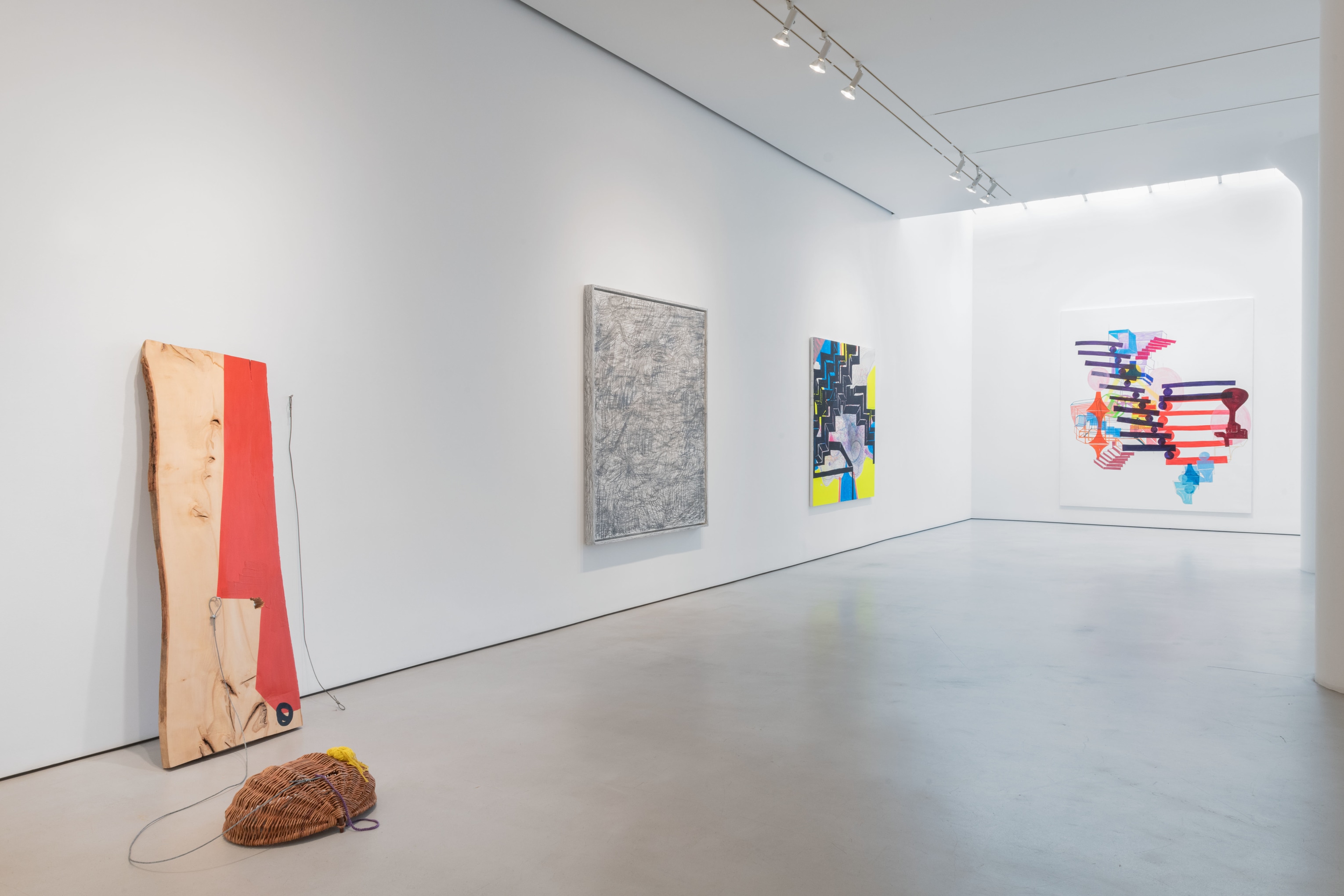 Installation view of Informal Get Together at Mitchell-Innes & Nash New York, 2022