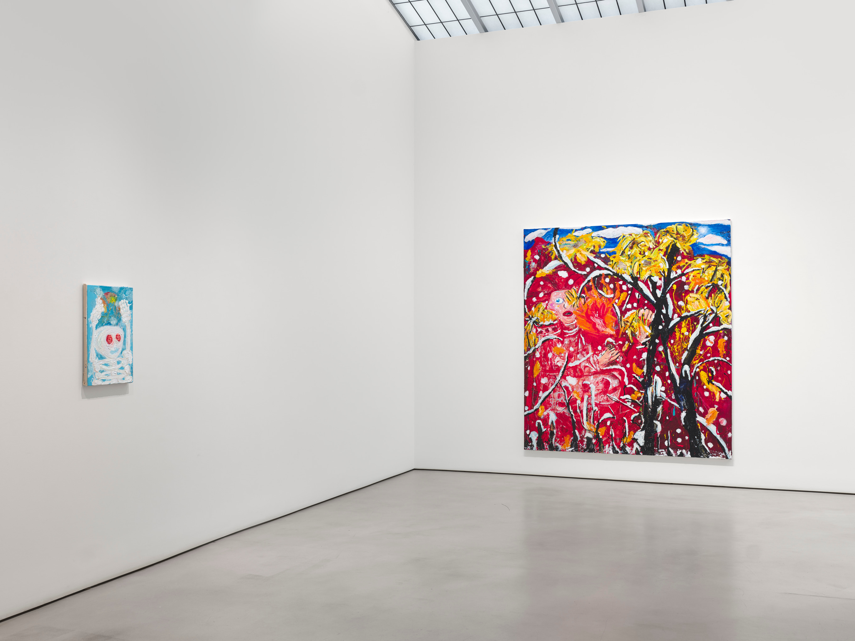 Yirui Jia Installation view of&nbsp;Seasonist at Mitchell-Innes &amp;amp; Nash, New York, 2024