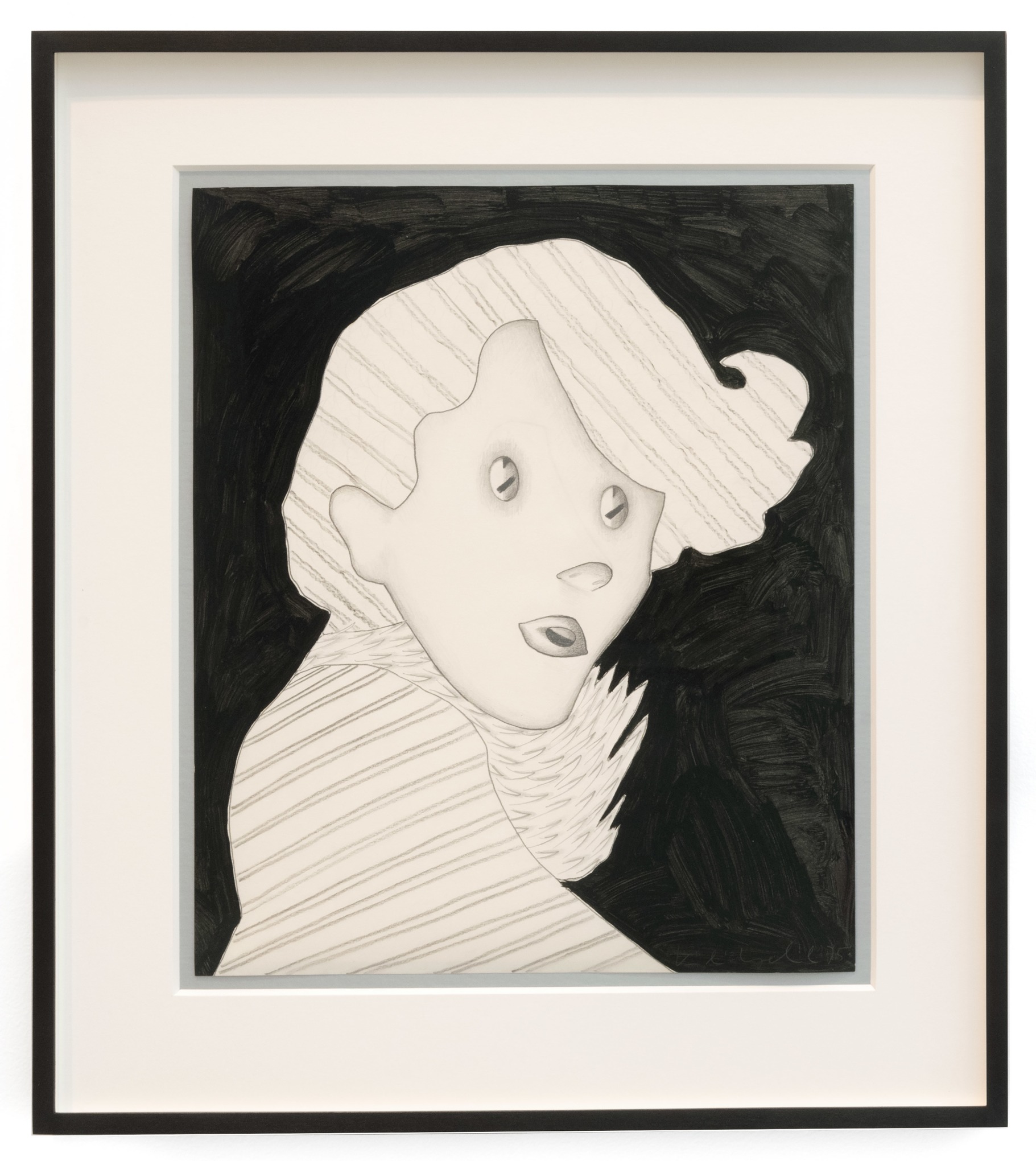 KIKI KOGELNIK Untitled (Woman) 1975