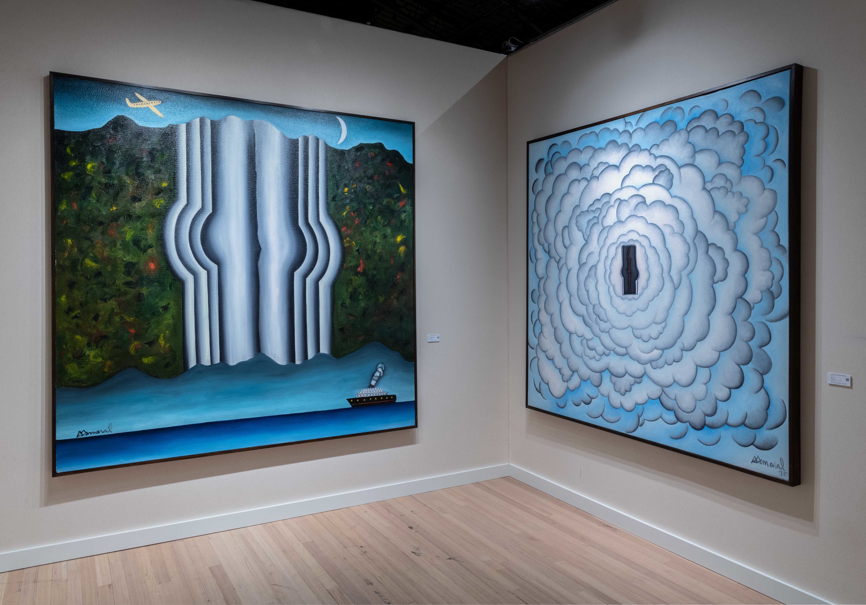 Installation view of Mitchell-Innes & Nash at The Art Show, New York, 2022
