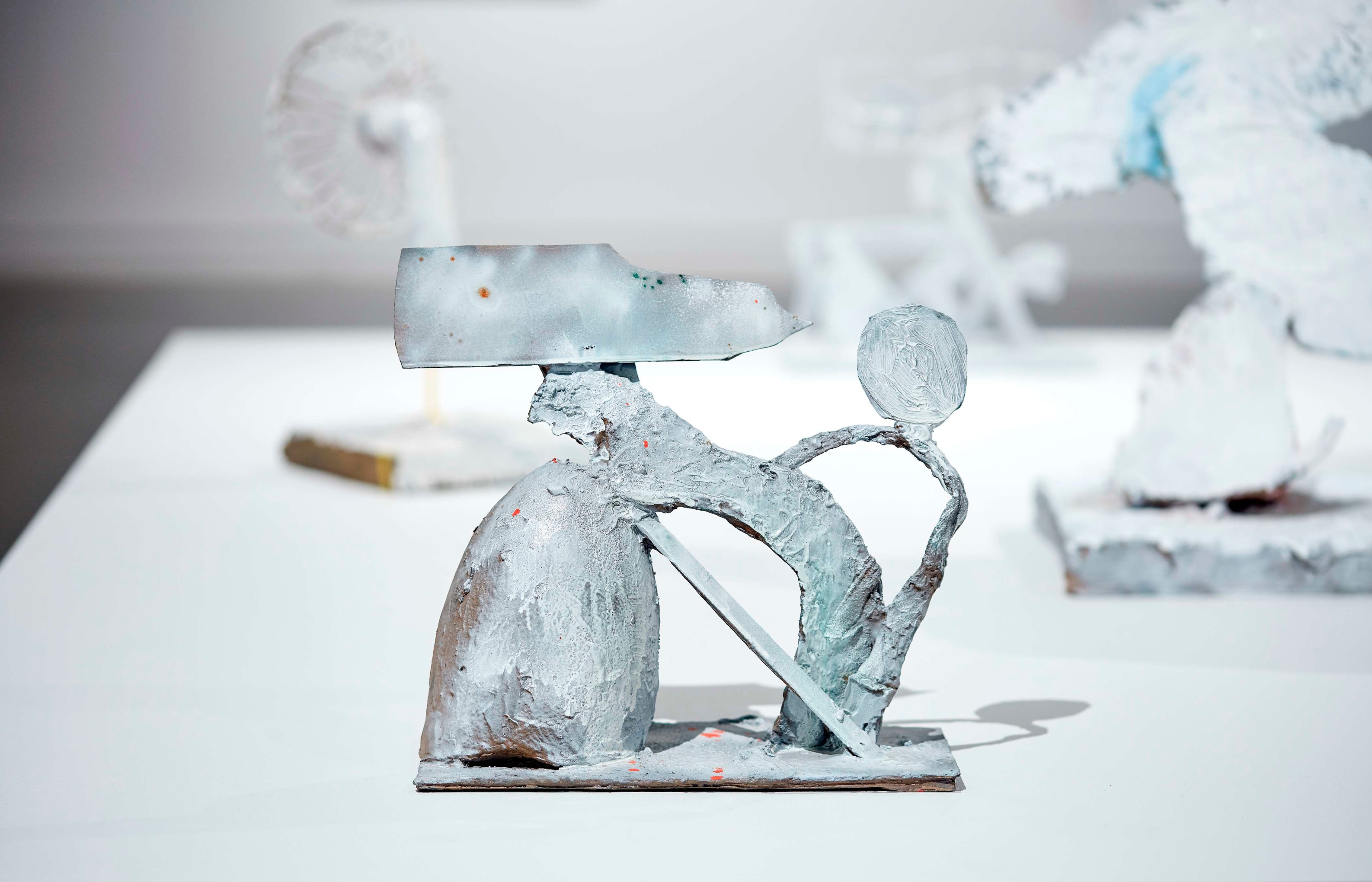 EDDIE MARTINEZ Installation view of&nbsp;White Outs&nbsp;at The Bronx Museum of the Arts, Bronx, NY, 2018