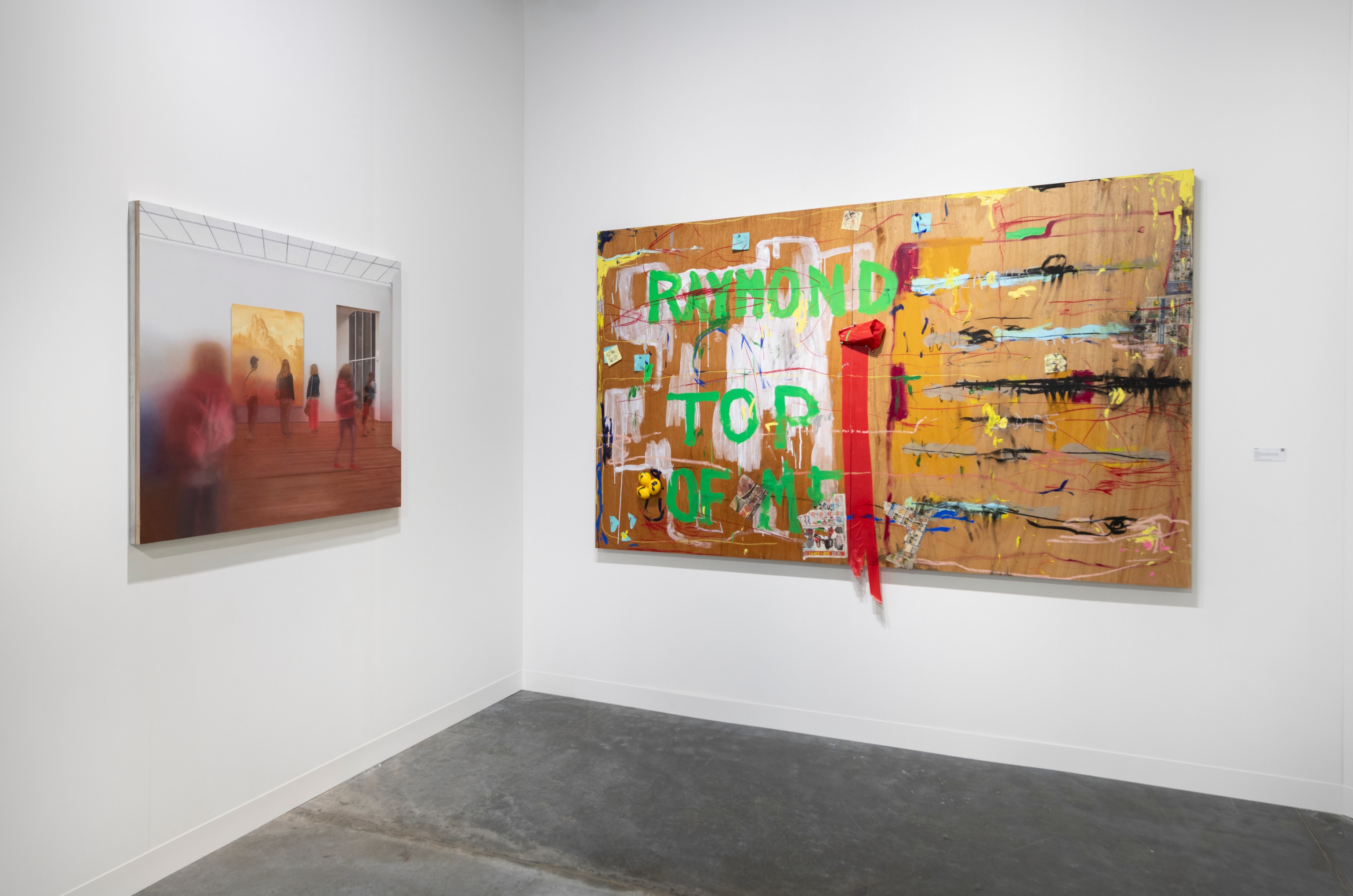 Installation view of Mitchell-Innes & Nash at Art Basel Miami Beach, Miami, Florida, 2023