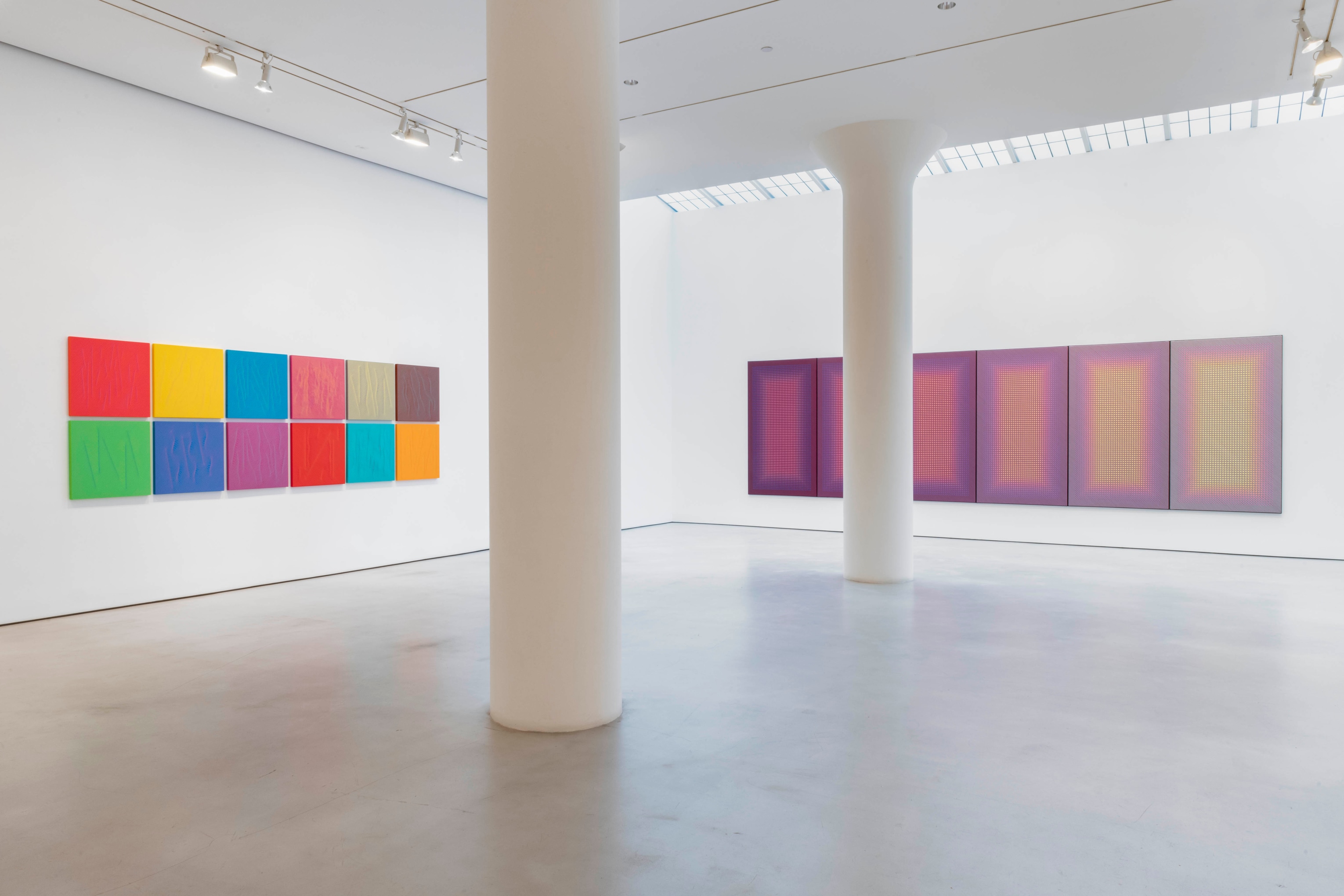JULIAN STANCZAK Installation view of Seriality at Mitchell-Innes & Nash, New York, 2021
