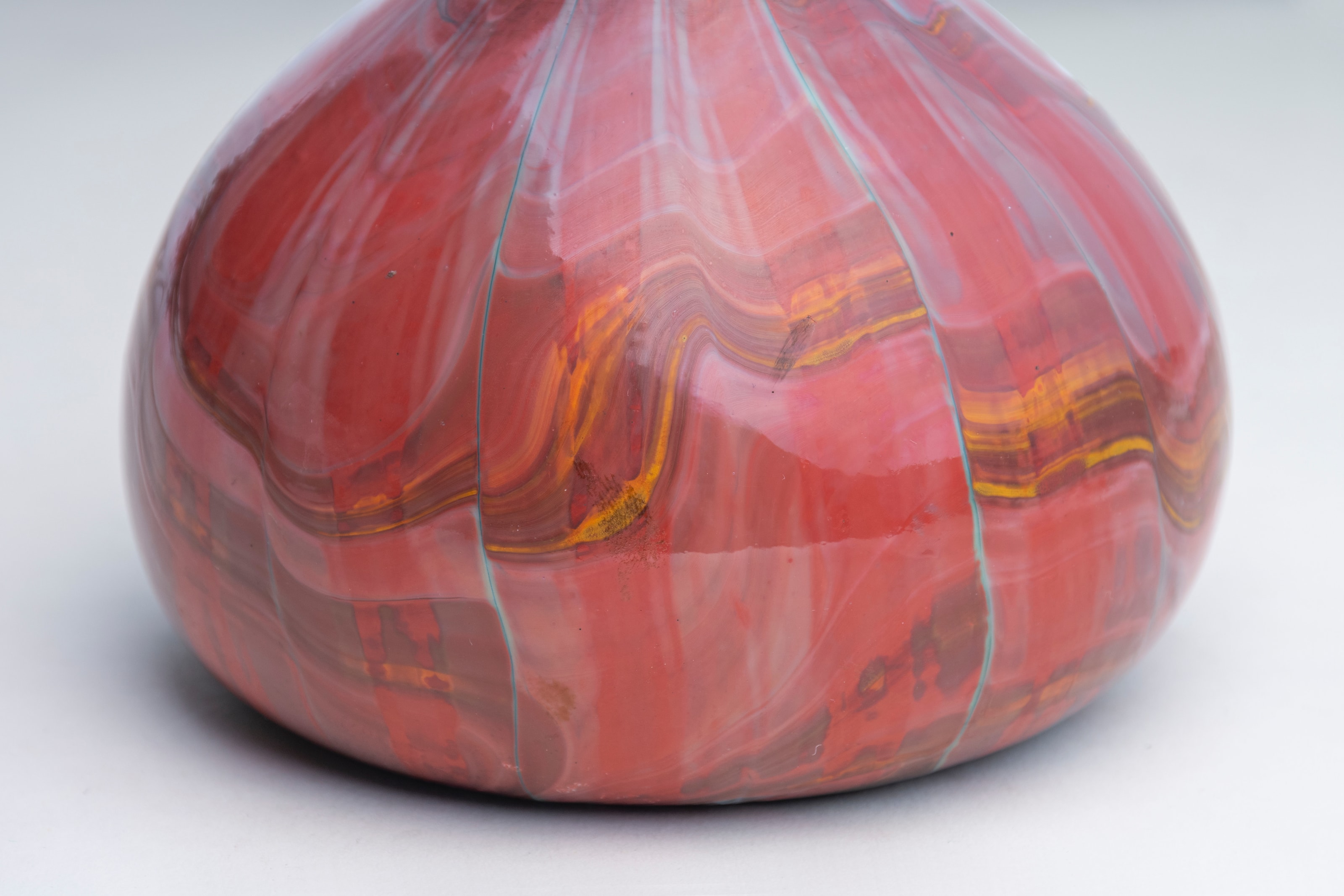 Early Favrile Glass Agate Vase