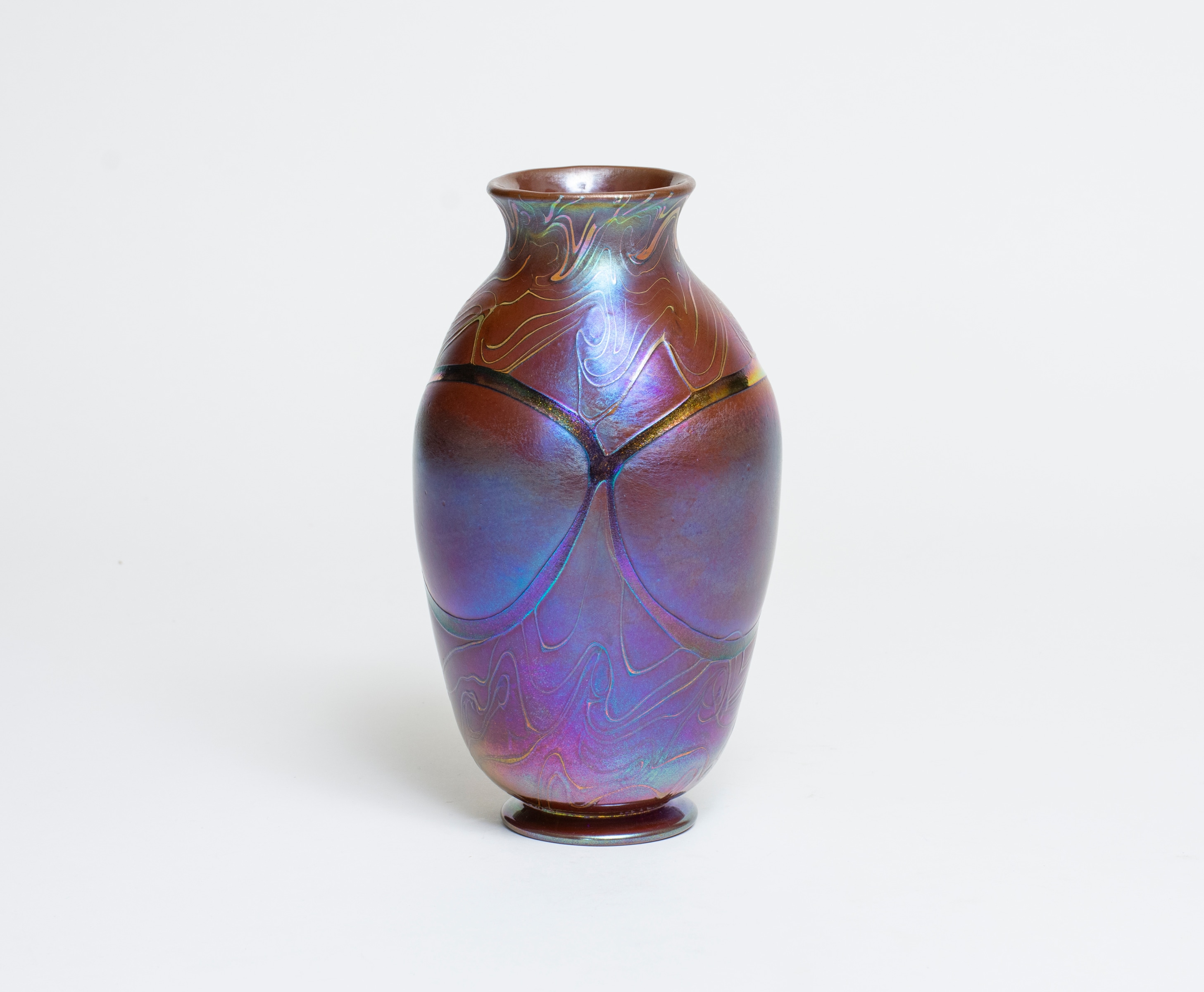 Early &quot;Blown Out&quot; Favrile Glass Vase