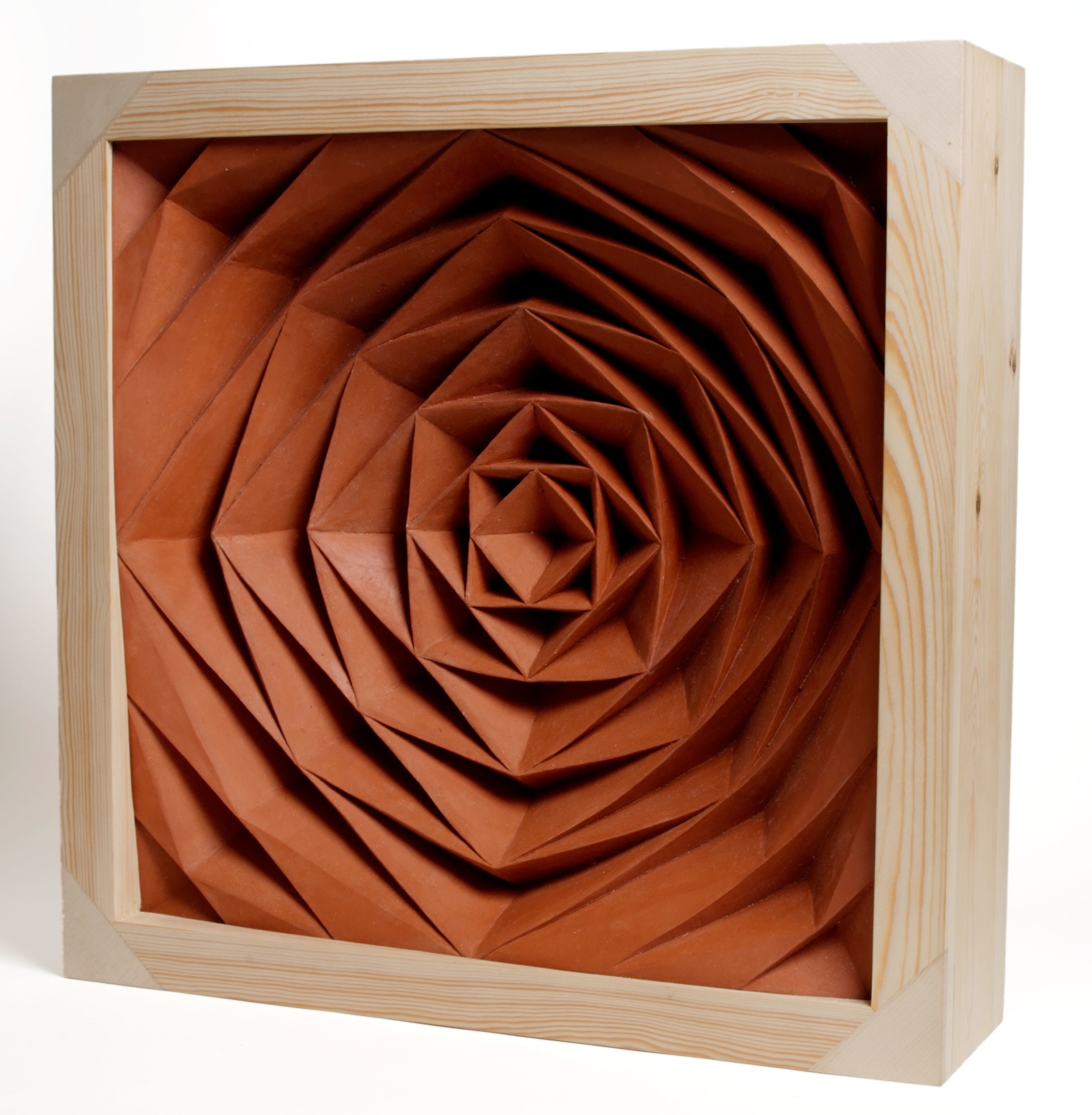 Halima Cassell Unsquare Dance 2017 Handcarved 19 x 19 in.