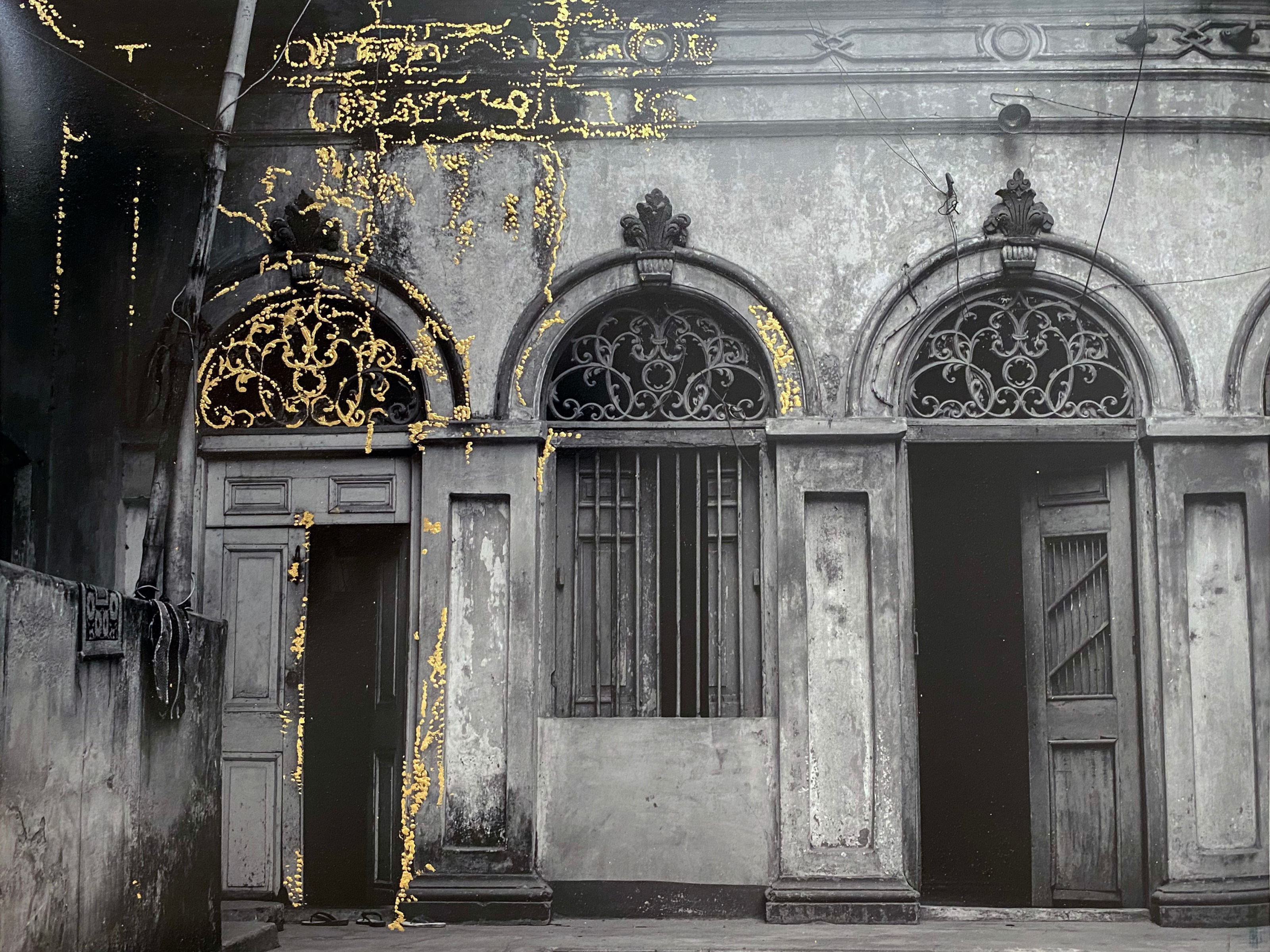 Najmun Nahar Keya Kintsugi Dhaka (8) Photograph on archival paper, gold leaf, archival glue 17 x 13 in. 2019