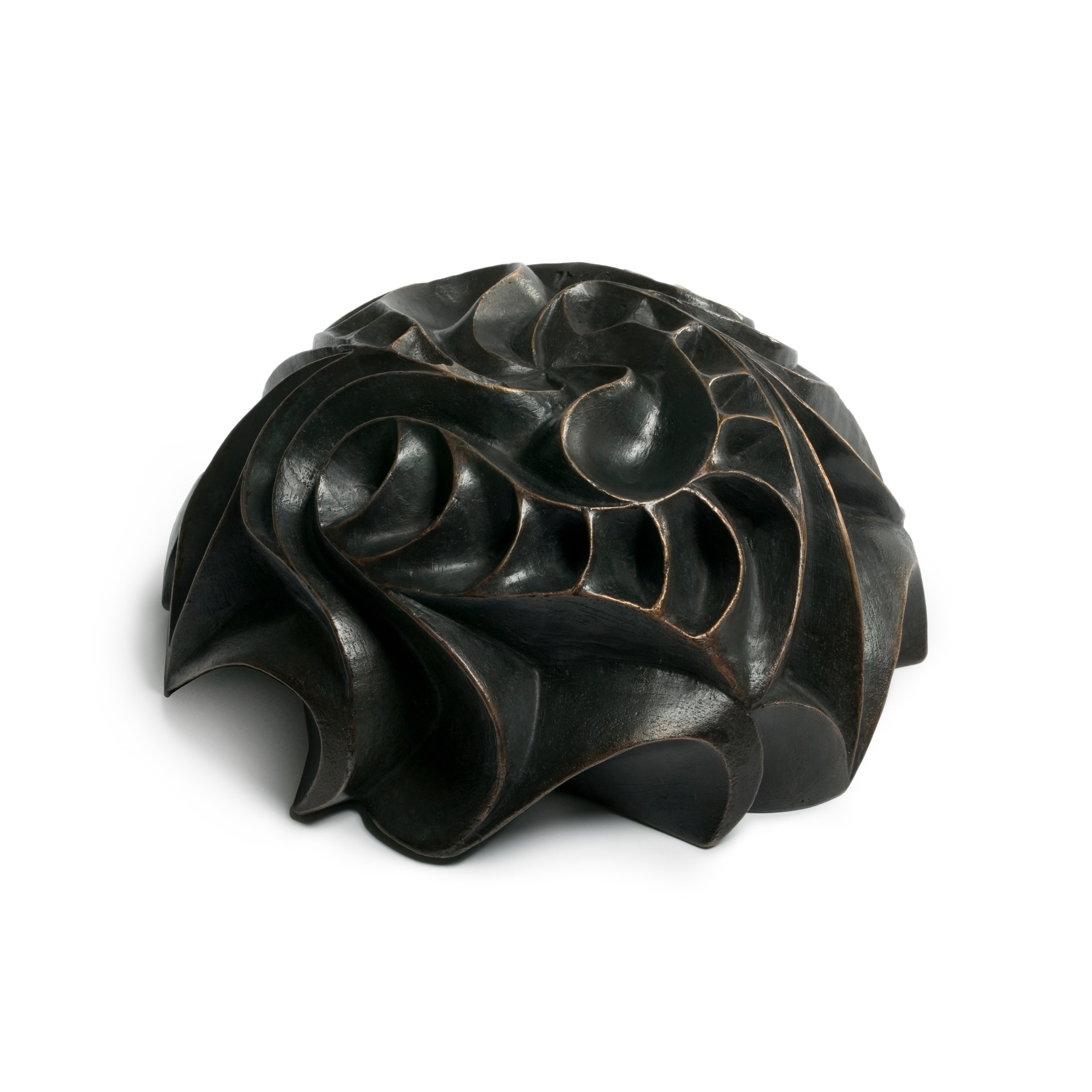 Halima Cassell Staccato 2019 Bronze 6 x 12 in.