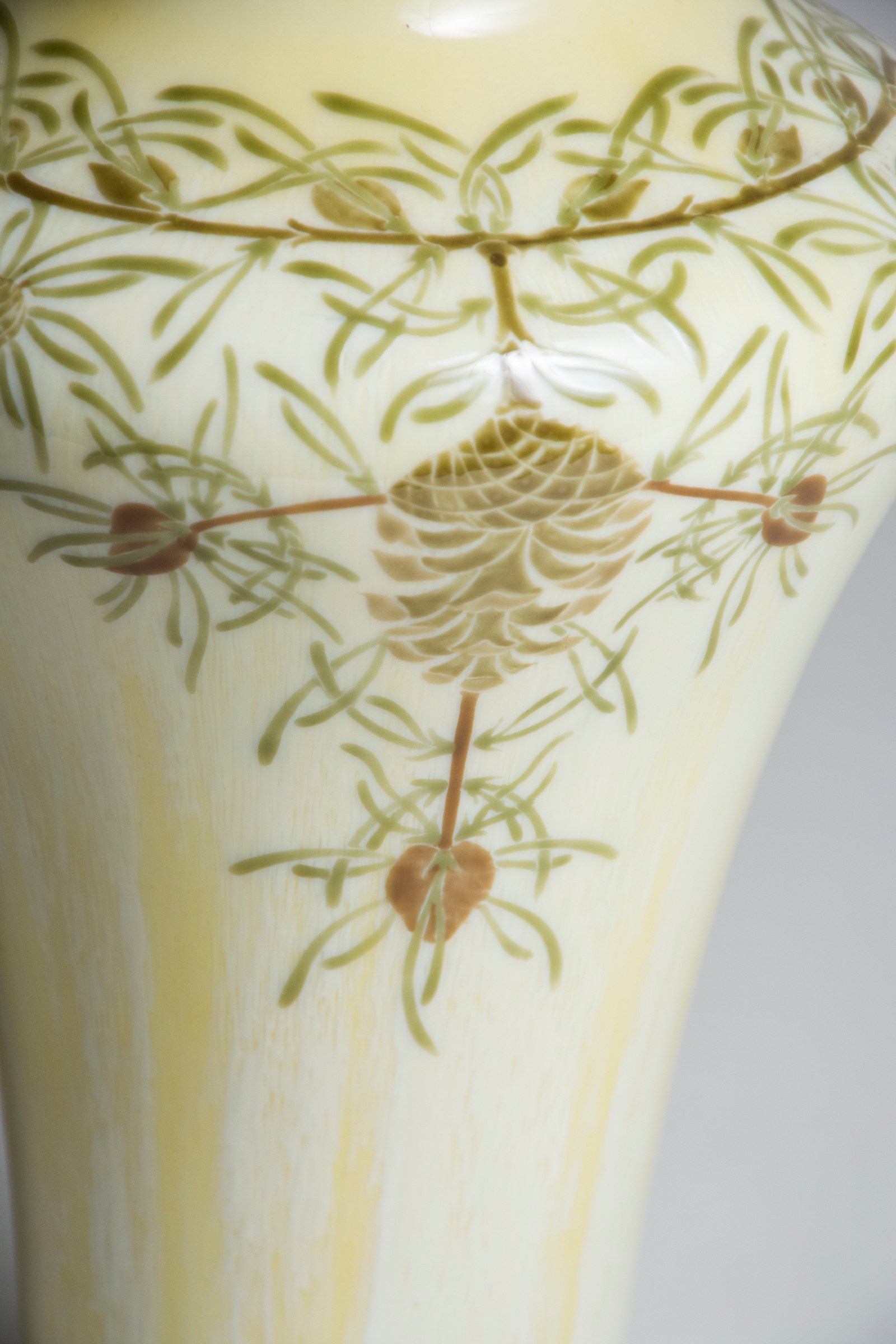 Decorated Porcelain Vase