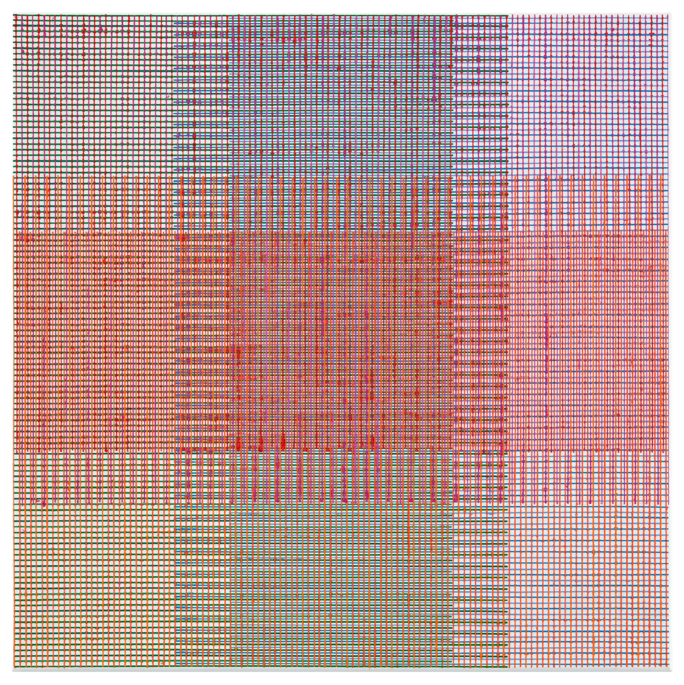 Hilma, 2023 Oil on Canvas 60x60 cm