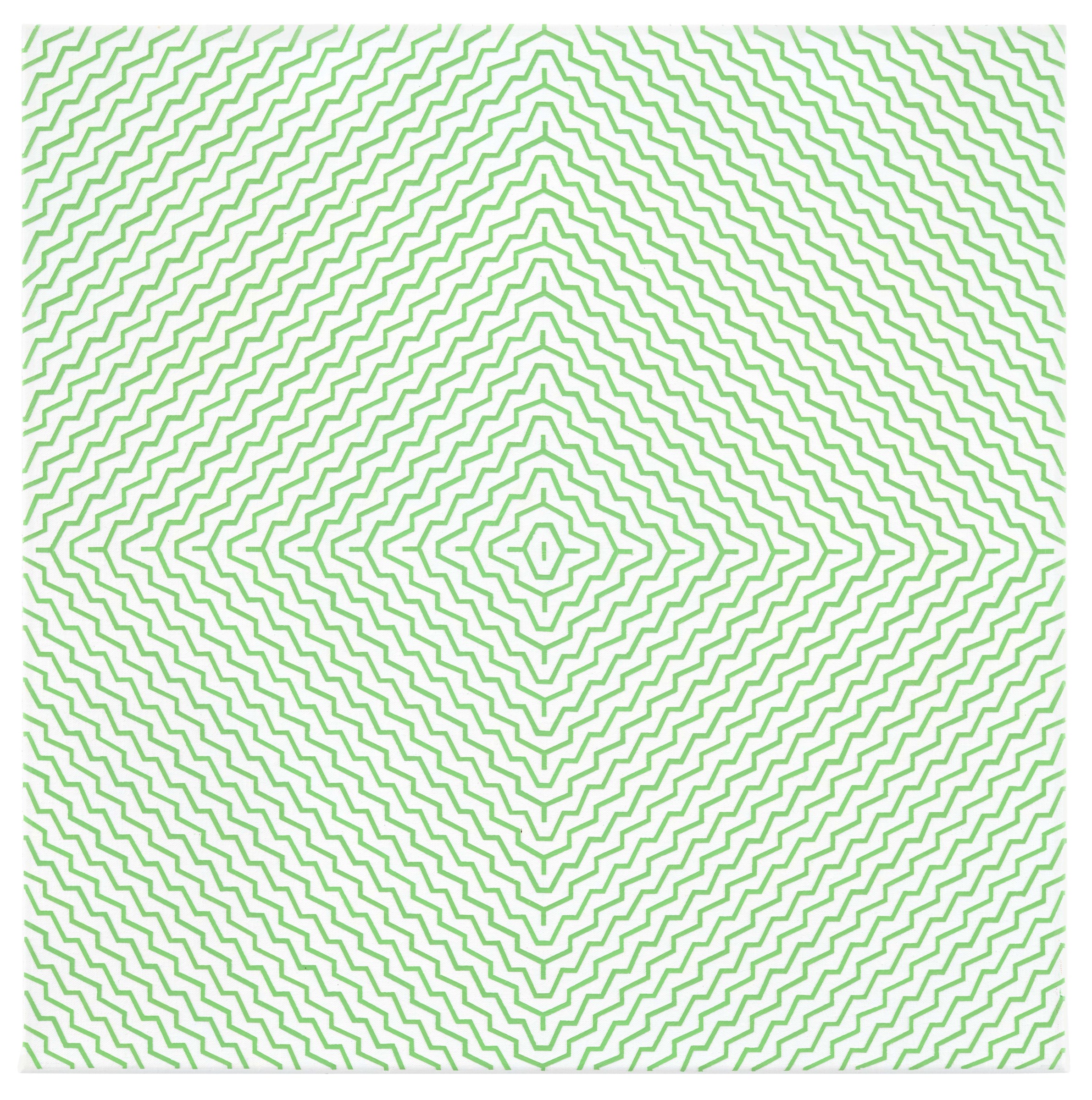 The Flux, 2023 Oil on Canvas 60x60 cm