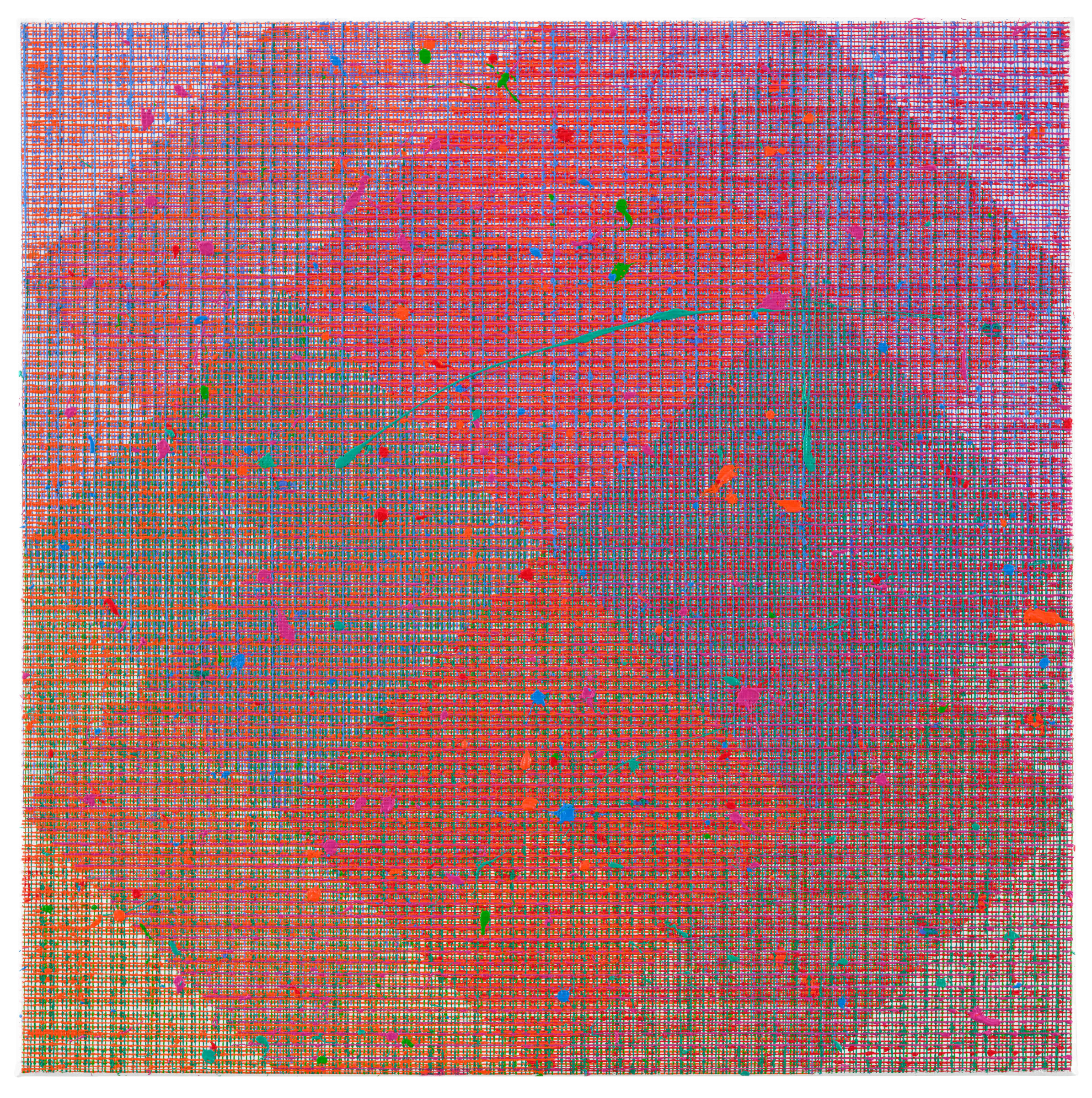 Hildegard, 2023 Oil on Canvas 60x60 cm