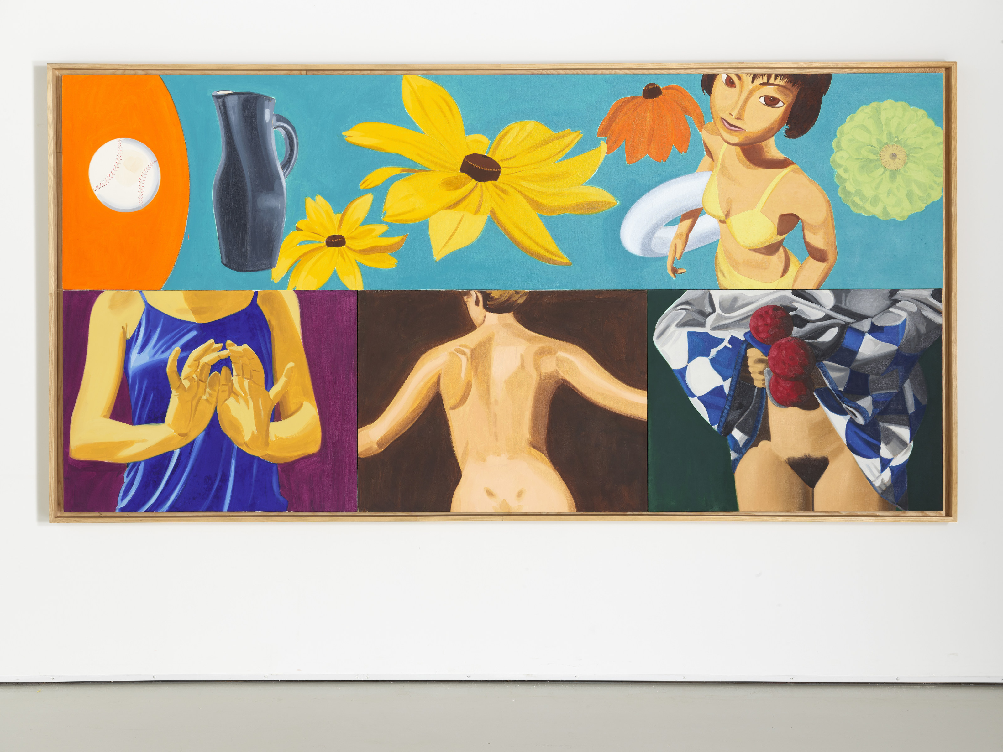 DAVID SALLE, Black Eyed Susan with Envy, 2002