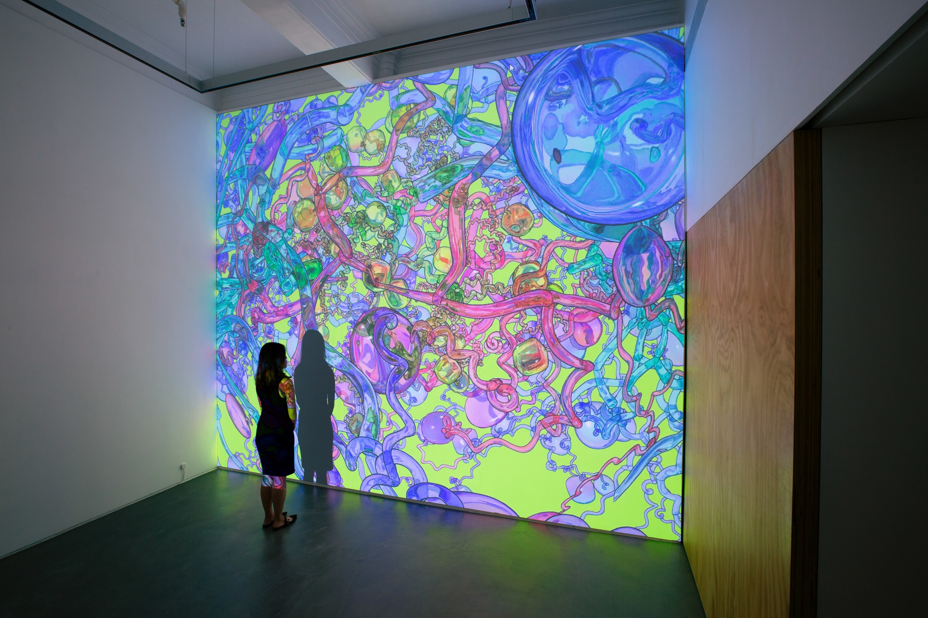 Jennifer Steinkamp,&nbsp;Still-Life, Installation view at Lehmann Maupin, Hong Kong