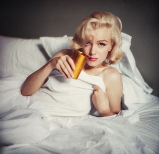 Milton H Greene Marilyn in Bed