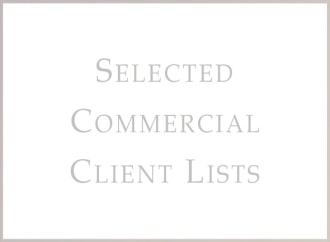Selected Commercial Client Lists