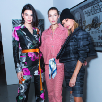 Kendall! Bella! Kaia! It Girls Gather at the Off-White x Jimmy Choo Dinner at Taglialatella Galleries