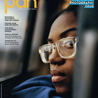 McNair Evans featured on the cover of PDN along with interview on working as an artist