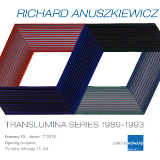 Richard Anuszkiewicz: Translumina Series (1989-1993)