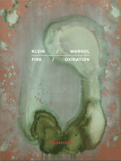 Yves Klein Andy Warhol Skarstedt Publication Book Cover
