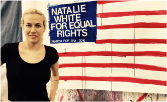 Artist Natalie White Has Used Art to Advocate for the Equal Rights Amendment for Years. Now, She’s Using the Law