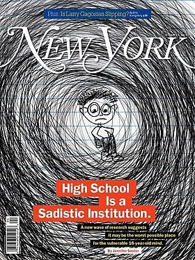 Michael Scoggins featured on the cover of New York Magazine