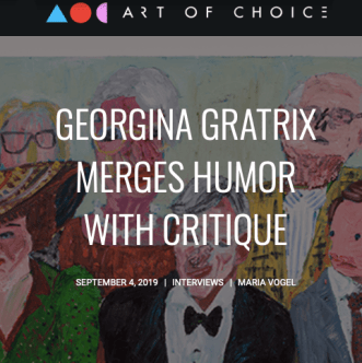 Georgina Gratrix Merges Humor with Critique