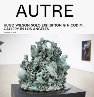 Hugo Wilson's Solo Show in Los Angeles featured in Autre