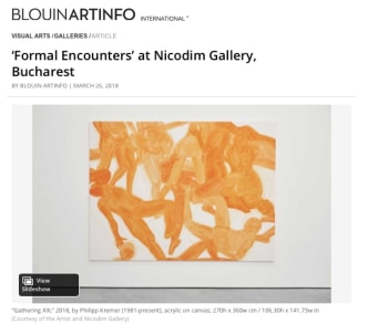 'Formal Encounters' at Nicodim Gallery in Bucharest