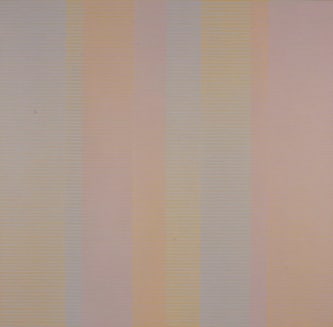 COLOURED GREYS, 1997 Acrylic on canvas, 36 x 36"