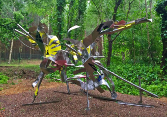 FRE ILGEN的創作安裝於BEI WU 雕塑公園