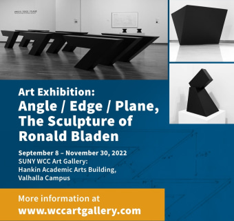 Ronald Bladen: Angle/Edge/Plane at SUNY Westchester Community College