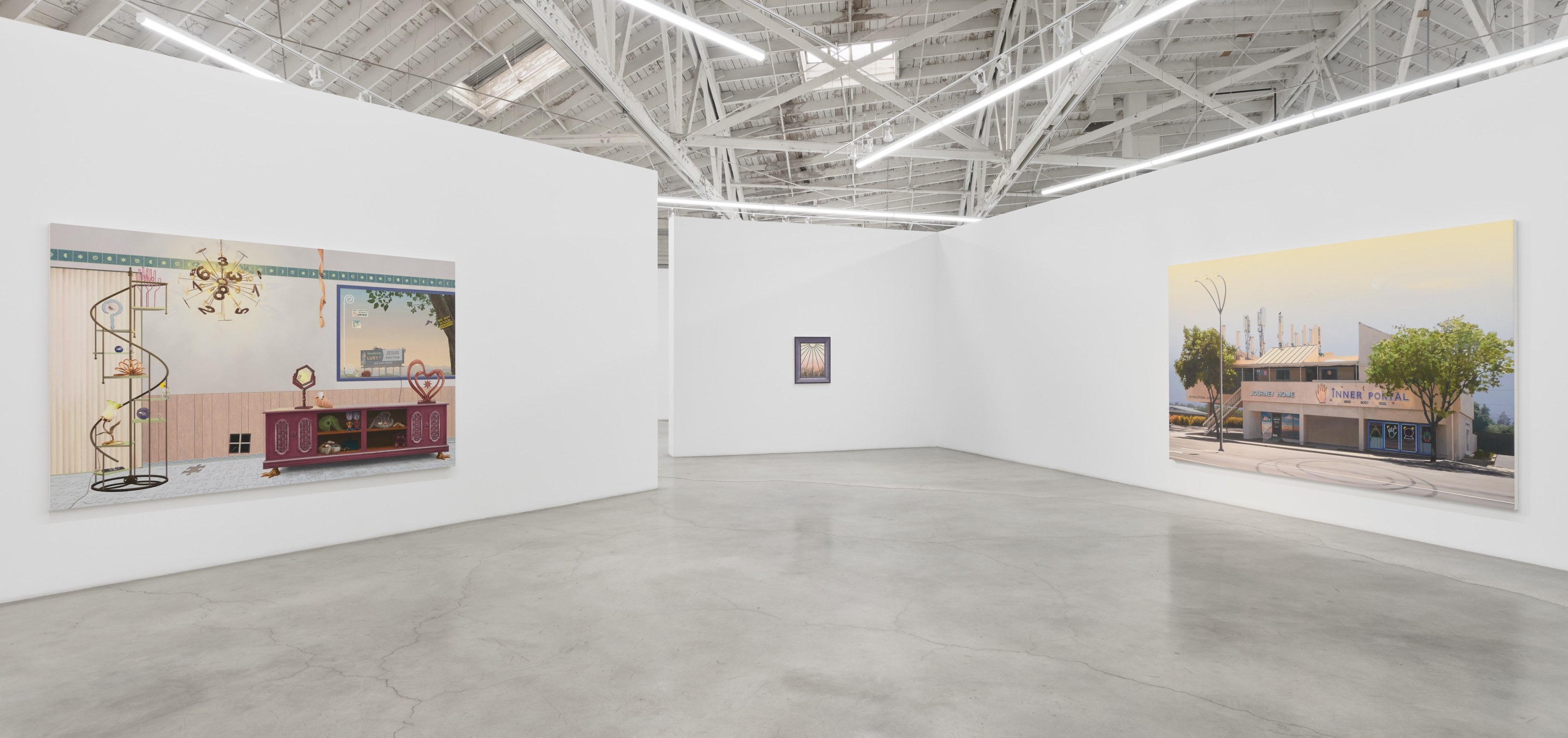 Installation view of Kayla Witt's &quot;In Circles, Still Forward&quot;
