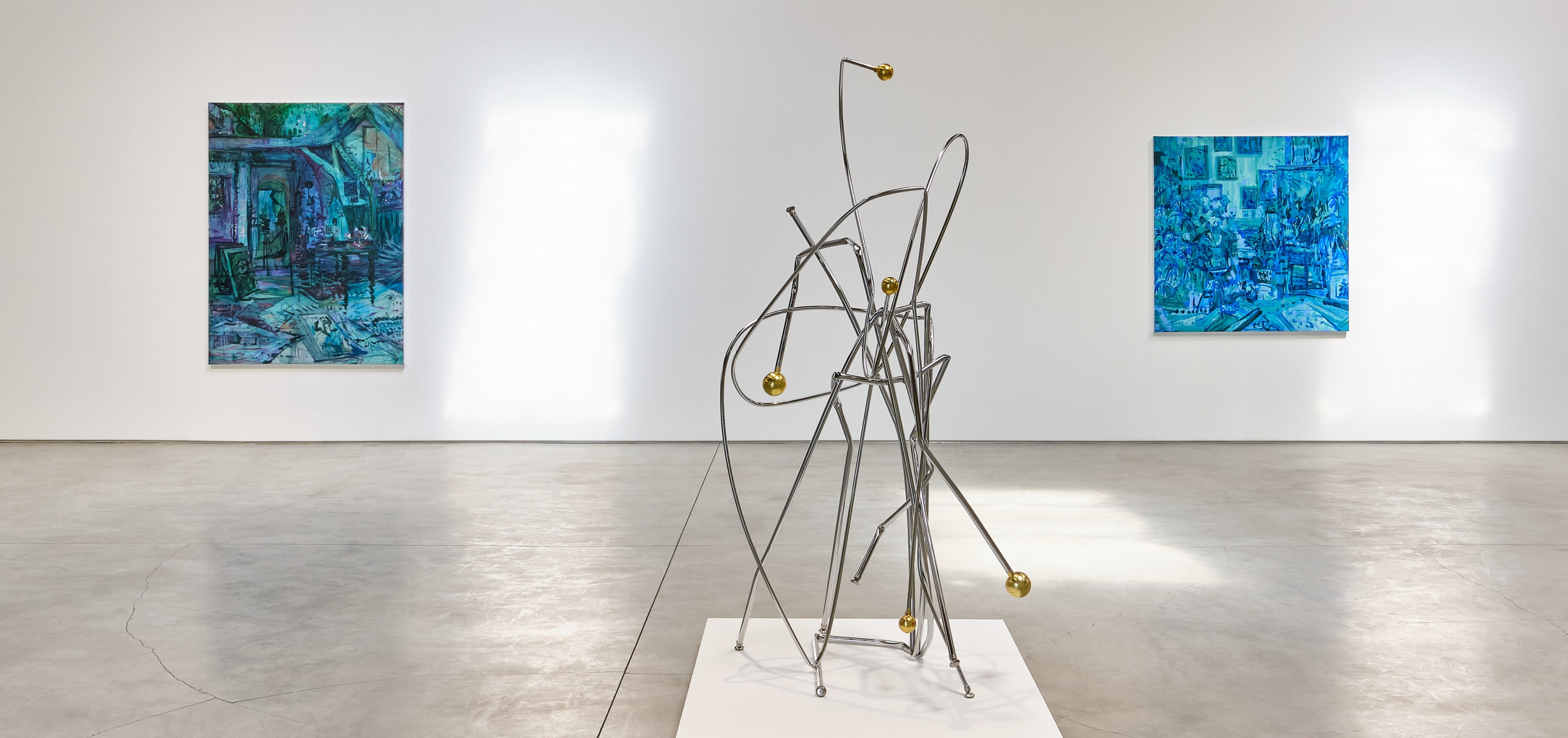 Installation view of "Drawing Room"