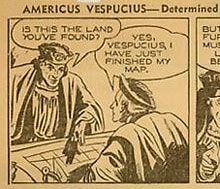 AMERICUS VESPUCIUS STRIP 1942