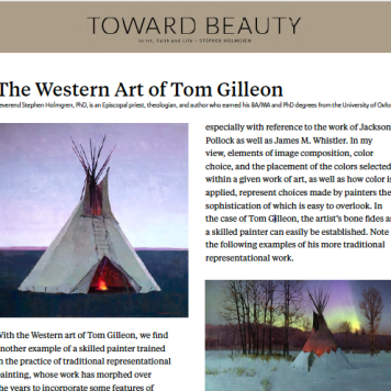 The Western Art of Tom Gilleon