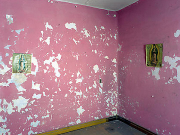 GABRIEL DE LA MORA Untitled (Before the Clean from Ghost) 2008, cibachrome, 20 x 30 inches.
