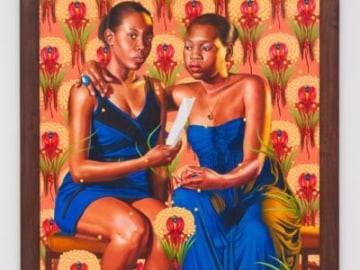 Kehinde Wiley in Less Is a Bore: Maximalist Art and Design