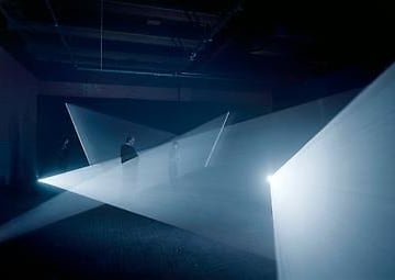 Eight of Anthony McCall's Solid Light Films