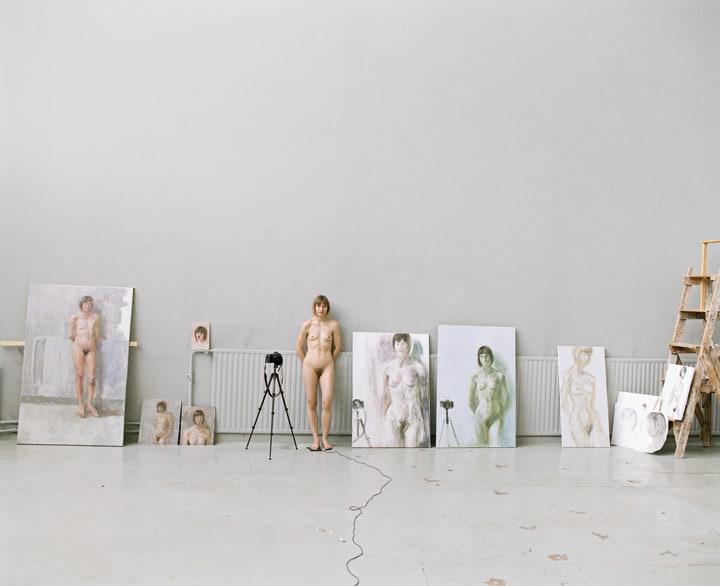 Artists at Work 9, 2009, Archival Pigment Print, 27.5 x 34.5 inches