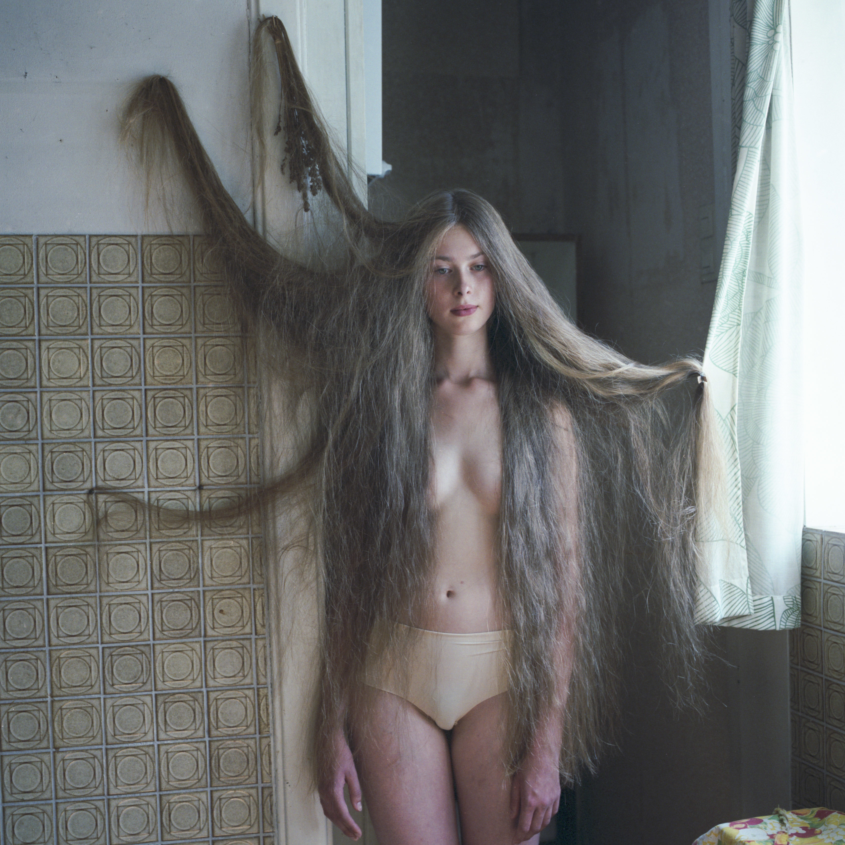 Hellen van Meene,&nbsp;Untitled #564, 2022. Archival pigment print, 16 x 16 inches.