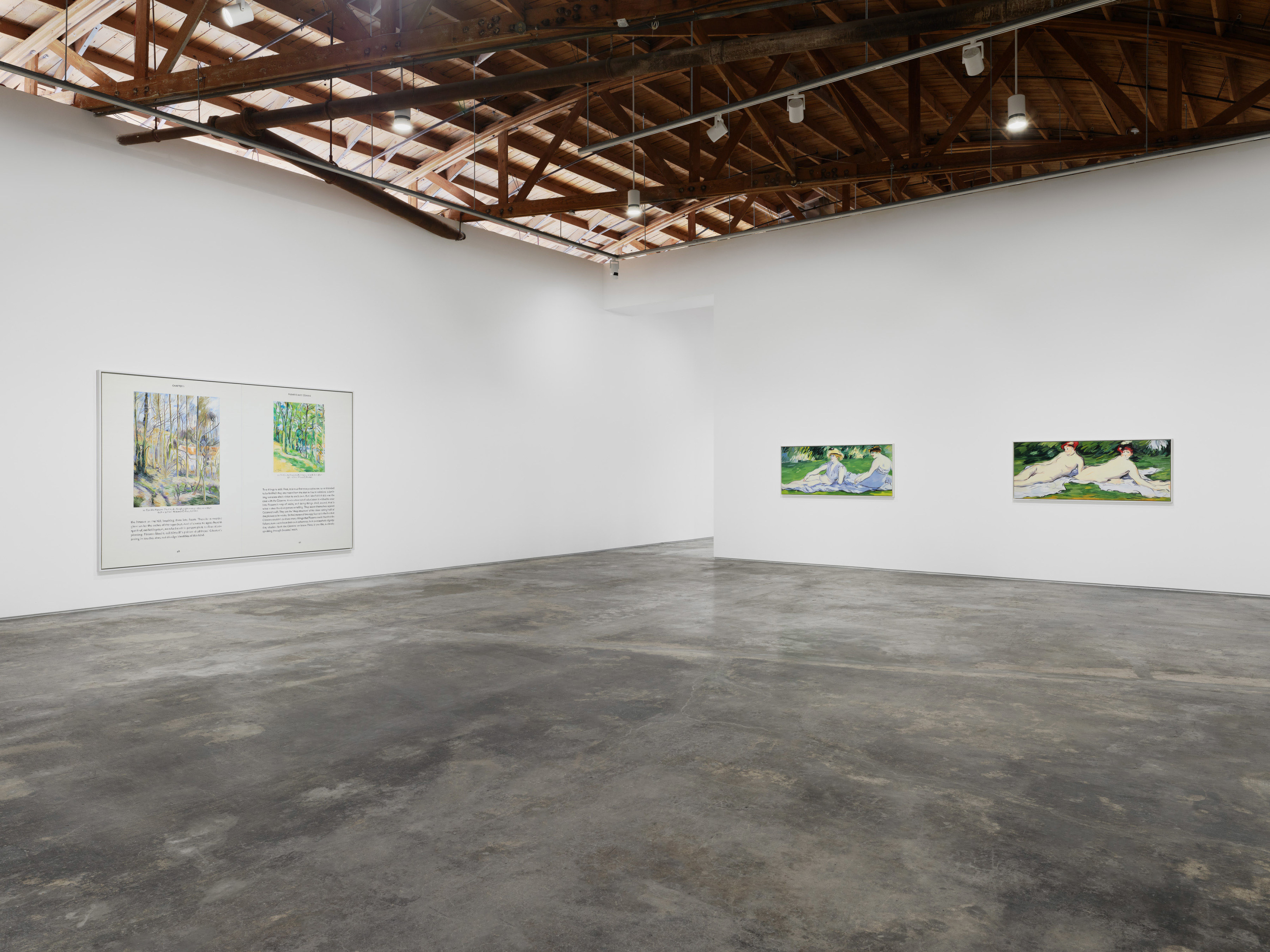 Installation view of Cynthia Daignault’s exhibition “The Lemon” at Night Gallery